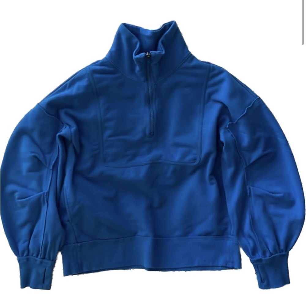 Free People Blue Pullover